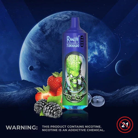 Tornado R&M Mr Blue (9000 Puffs)