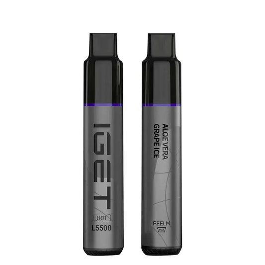 IGET HOT - Aloe Vera Grape Ice (5500 Puffs)